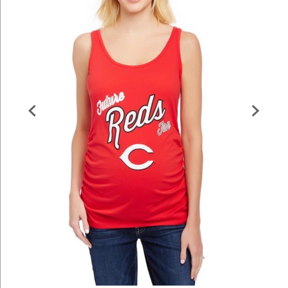 Motherhood maternity Reds shirt